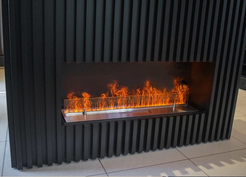 Электроочаг Schönes Feuer 3D FireLine 800 со стальной крышкой в Великом Новгороде